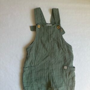 Stylish Olive Kids Overalls